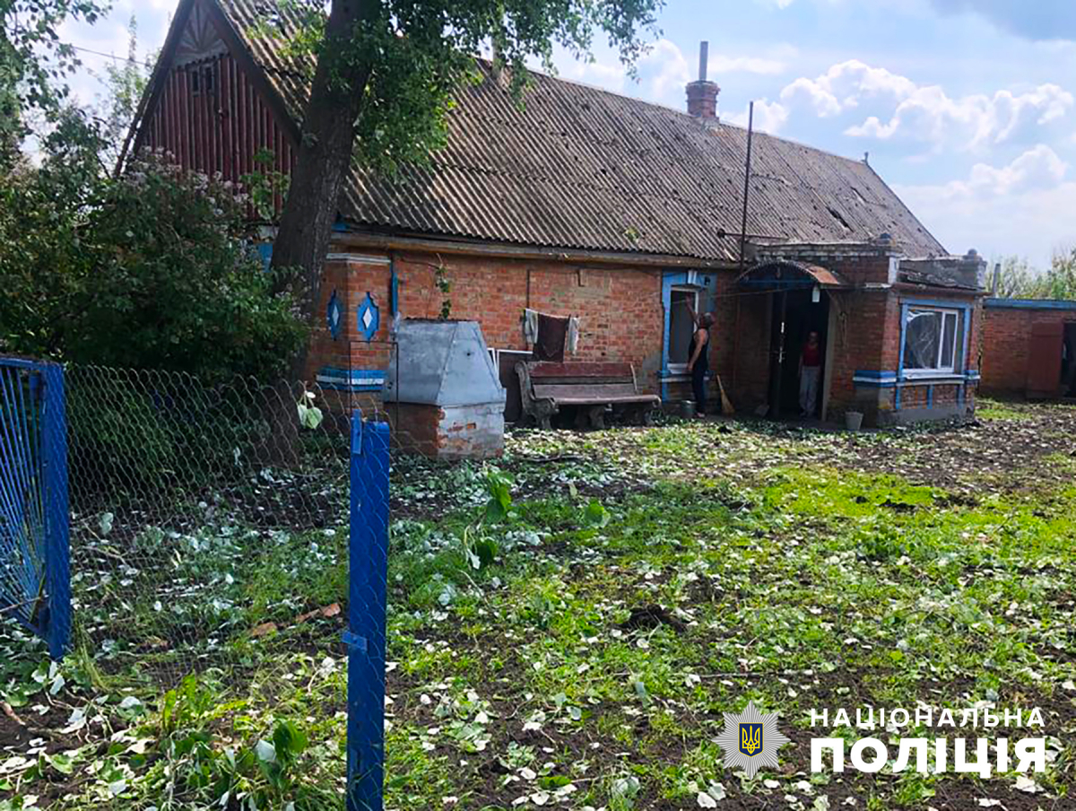 Під час ворожого обстрілу сіл у Запорізькій області постраждали люди