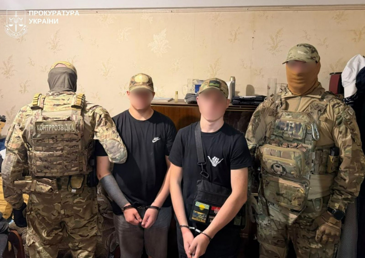 Планували вбити військових - на Запоріжжі затримали юнаків, які працювали на рф, фото: Запорізька обласна прокуратура 