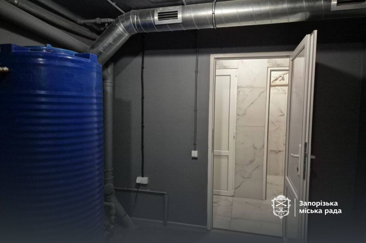 Безпечних місць побільшало: у Запоріжжі оновили найпросторіше укриття (фото)