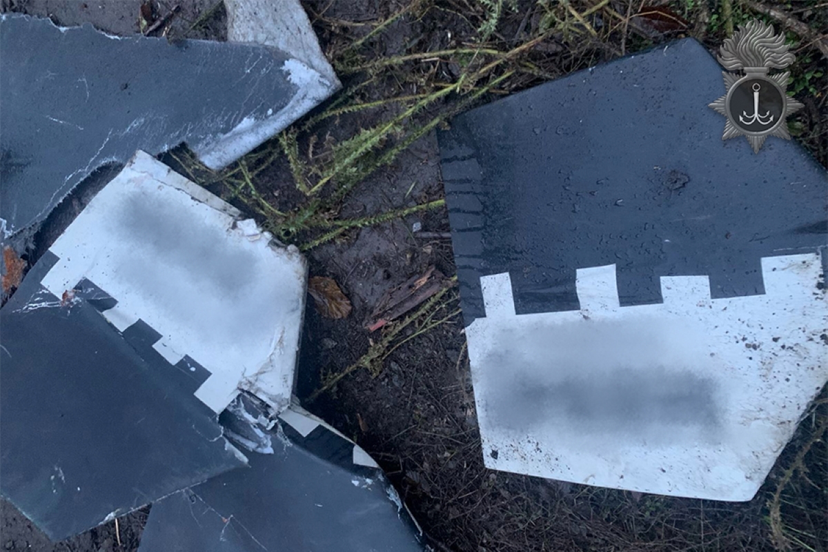 На околицях Запоріжжя збили російський ударний дрон - фото