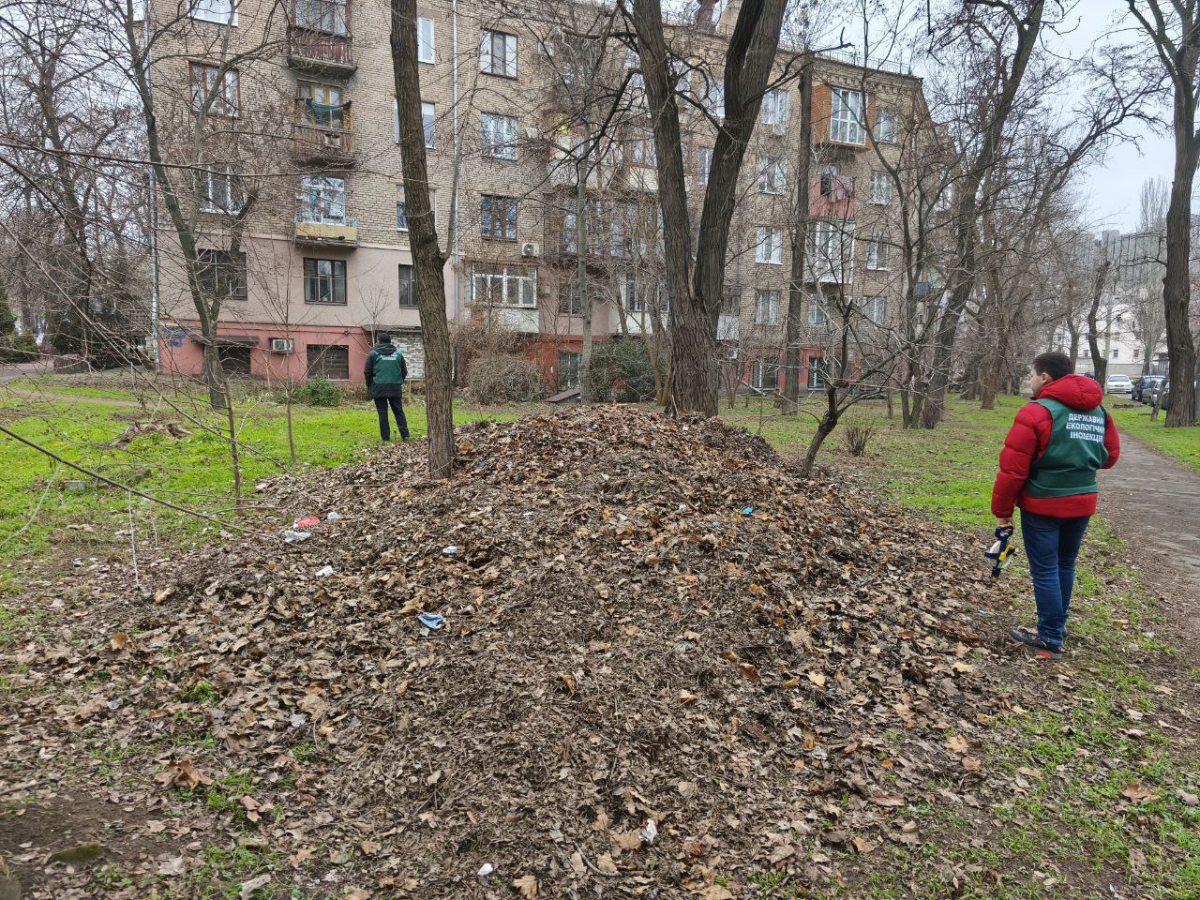 У Запоріжжі на перехресті двох вулиць прибрали купи сміття (фото)