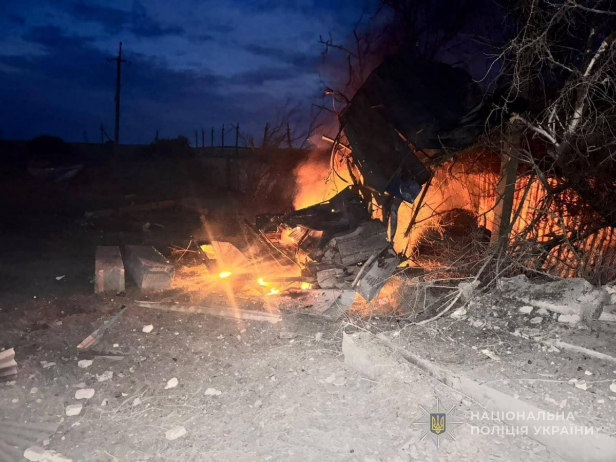 Наслідки ворожих ударів по Запорізькій області