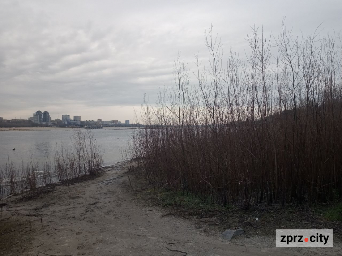 Води стало більше - як виглядає узбережжя Хортиці наприкінці зими (фото)