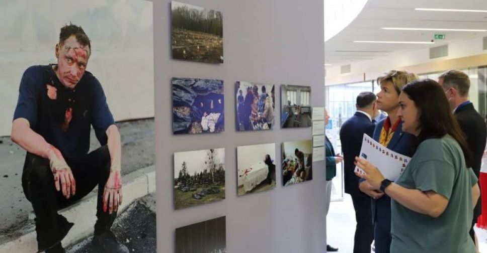 На виставці у штаб-квартирі НАТО представлені докази злочинів росії у Запорізькій області