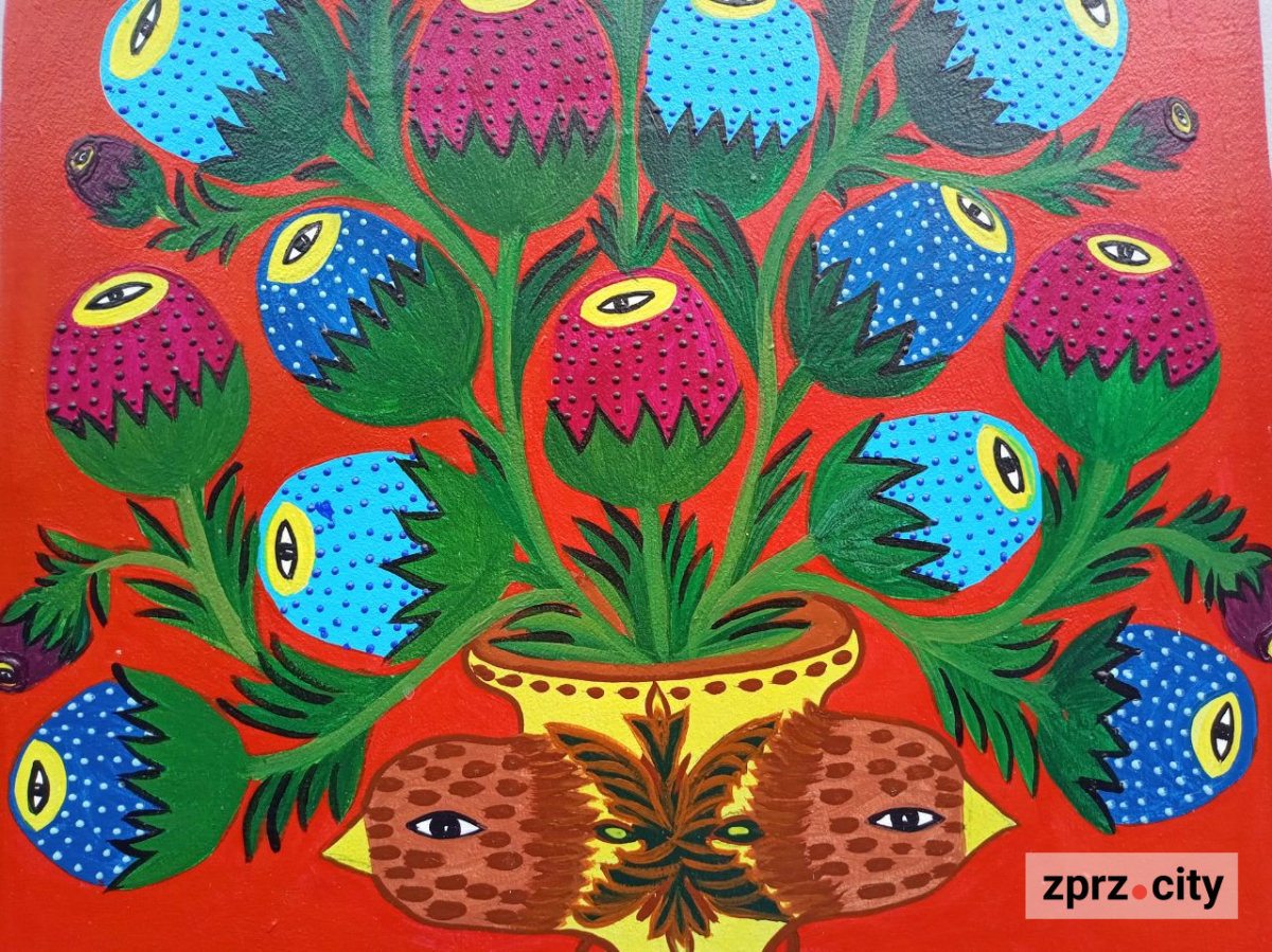 На запорізькій багатоповерхівці стало ще більше фантастичних звірів - фото