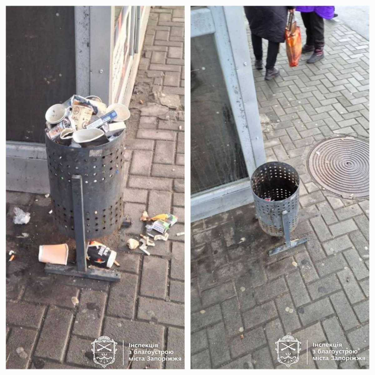 Благоустрій на контролі: у Запоріжжі зафіксували десятки порушень та прибрали незаконну рекламу (фото)