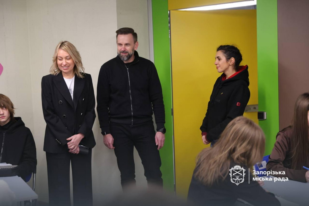 Безпечне навчання замість дистанційки: у Запоріжжі на базі ліцею запрацювало сучасне протирадіаційне укриття (фото)