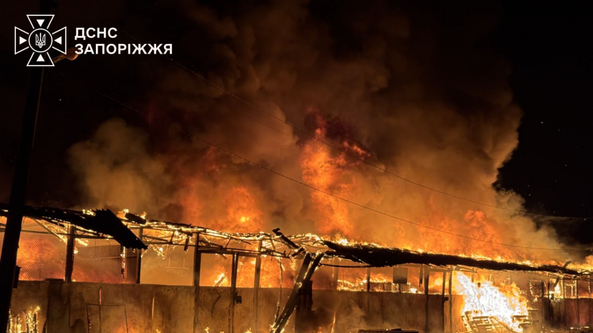 Російські дрони вночі атакували Запоріжжя - за минулу добу внаслідок обстрілів шестеро поранених (фото, відео)
