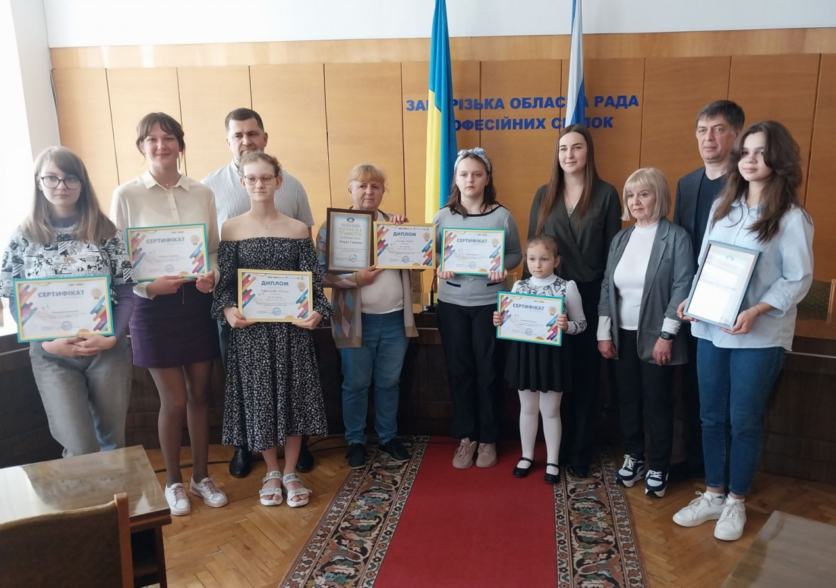 Малюнок юної запоріжанки переміг на всеукраїнському конкурсі 