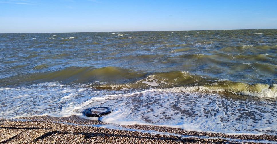 Як виглядає осіннє море на окупованому запорізькому курорті - відео