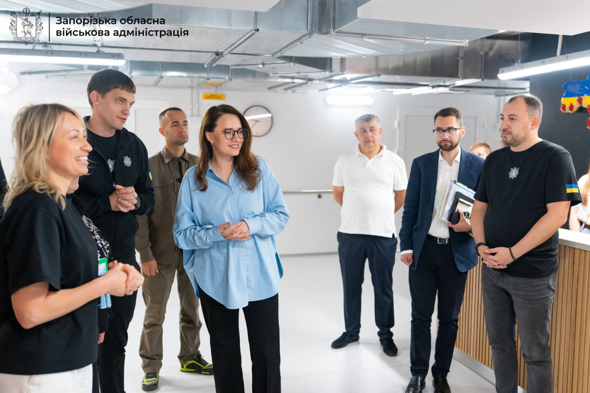 Одинадцятий безпечний простір - на Запоріжжі запрацювала нова підземна школа (фото)