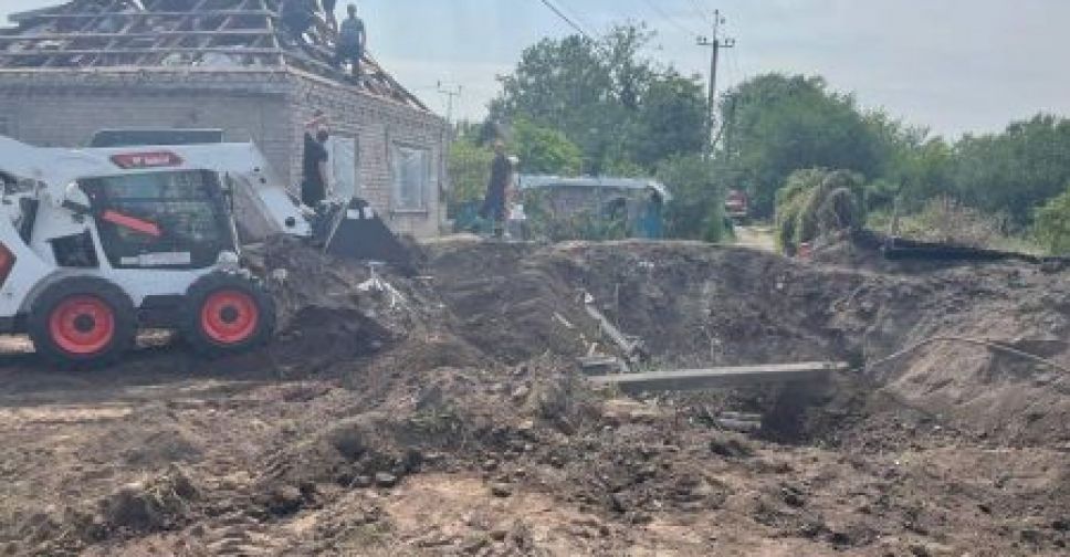 Мешканці селища в Запорізькій області після ворожих обстрілів залишилися без даху над головою