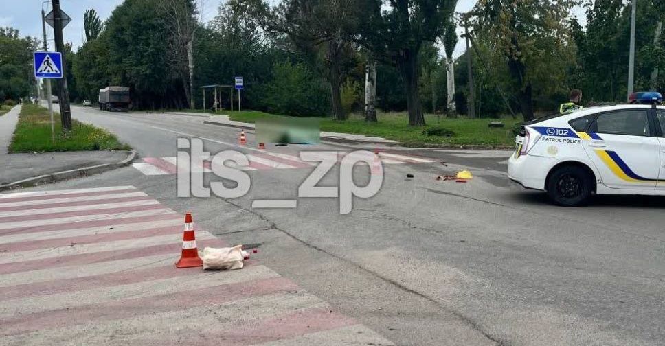 У Запоріжжі водій вантажівки на пішохідному переході насмерть збив пенсіонерку