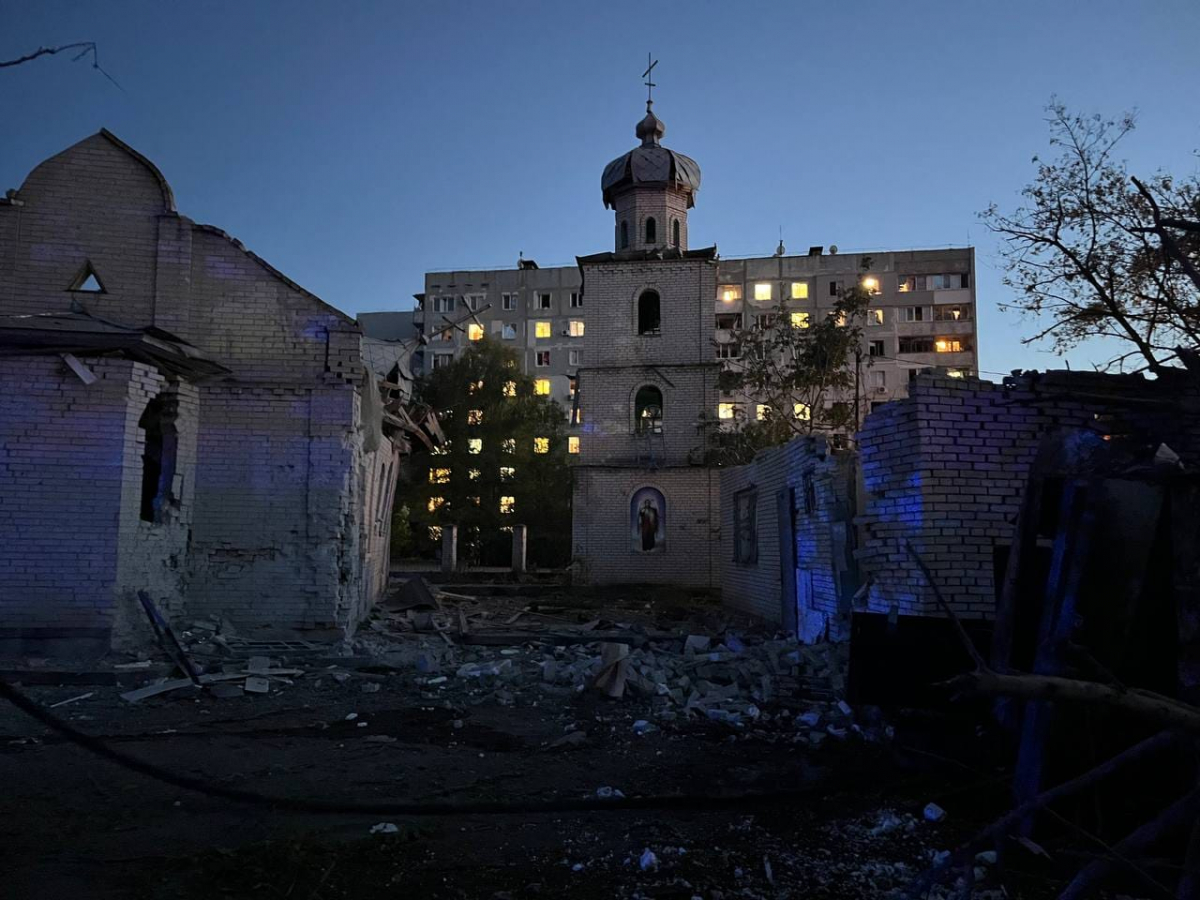 Вбили людей, зруйнували церкву - наслідки нещодавнього ворожого удару по Запоріжжю: фото, відео