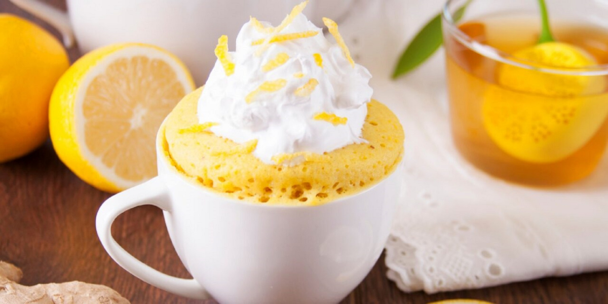 Десерт з мікрохвильовки – рецепт простих та смачних лимонних кексів