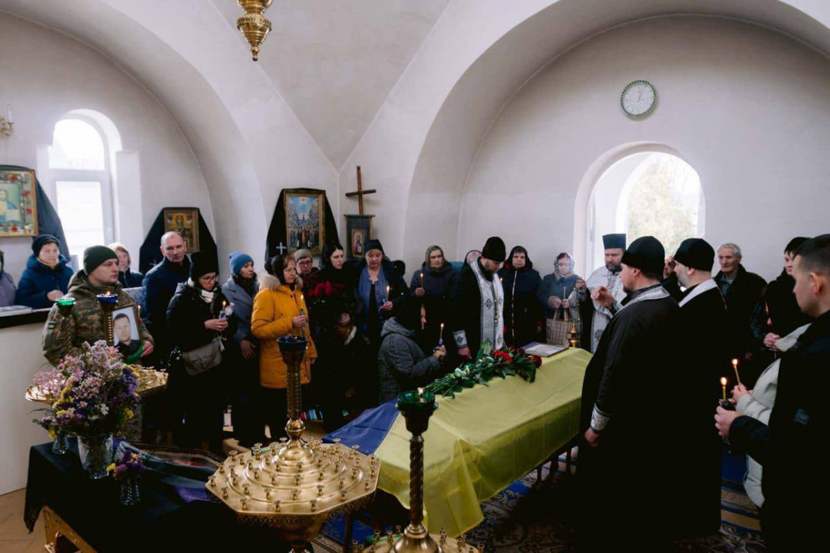 Загиблого добровольця з Енергодара, якого вважали безвісти зниклим, поховали на сході Київської області