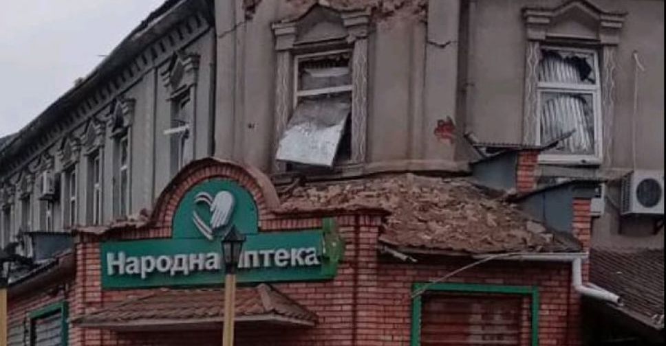 Окупанти зруйнували старовинний прибутковий будинок у Запорізькій області - фото