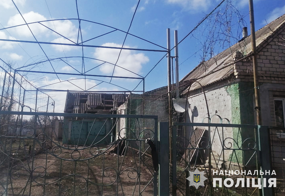 У поліції показали наслідки дводенного обстрілу Запорізької области - фото