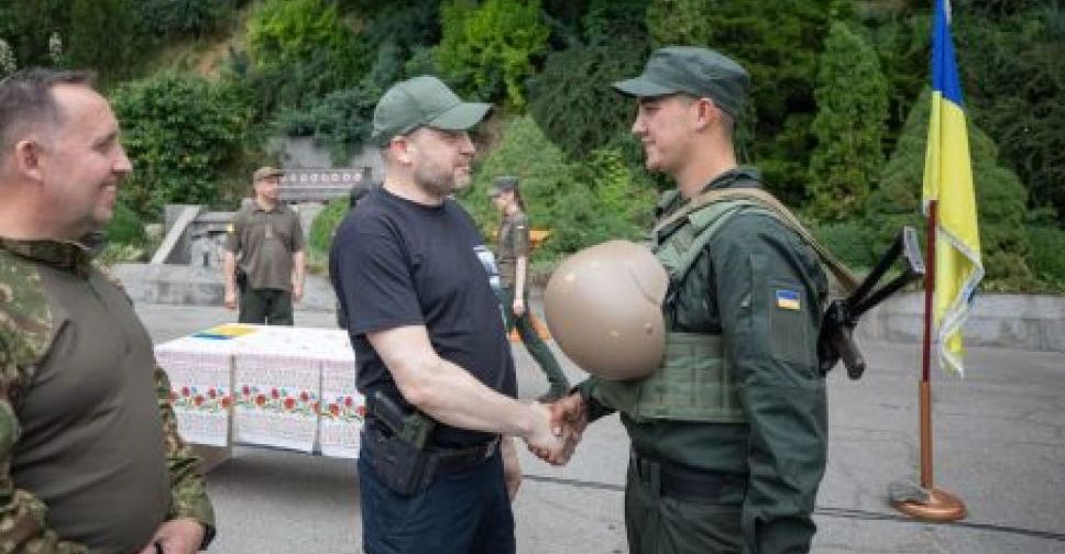 Міністр внутрішніх справ вручив нагороди захисникам Запорізького краю