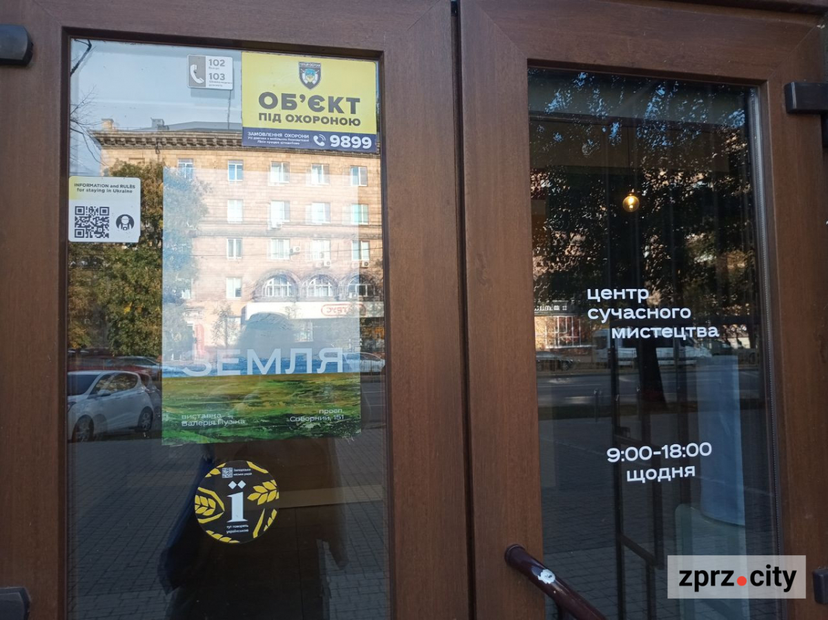 Українська художниця розповідає іноземцям про війну за допомогою мистецтва - показала виставку і в Запоріжжі