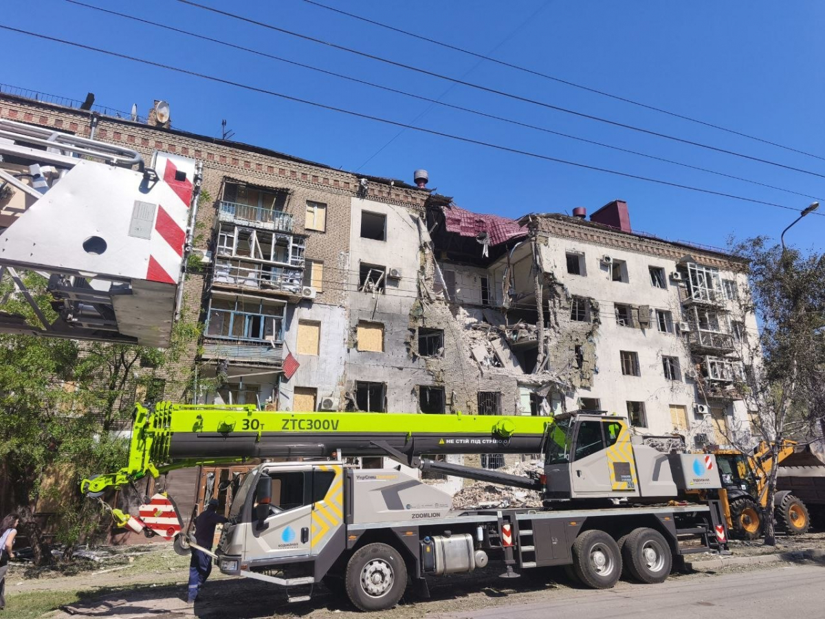 Держекоінспекція обстежила території у Вознесенівському та Шевченківському районах Запоріжжя після обстрілу 19 липня