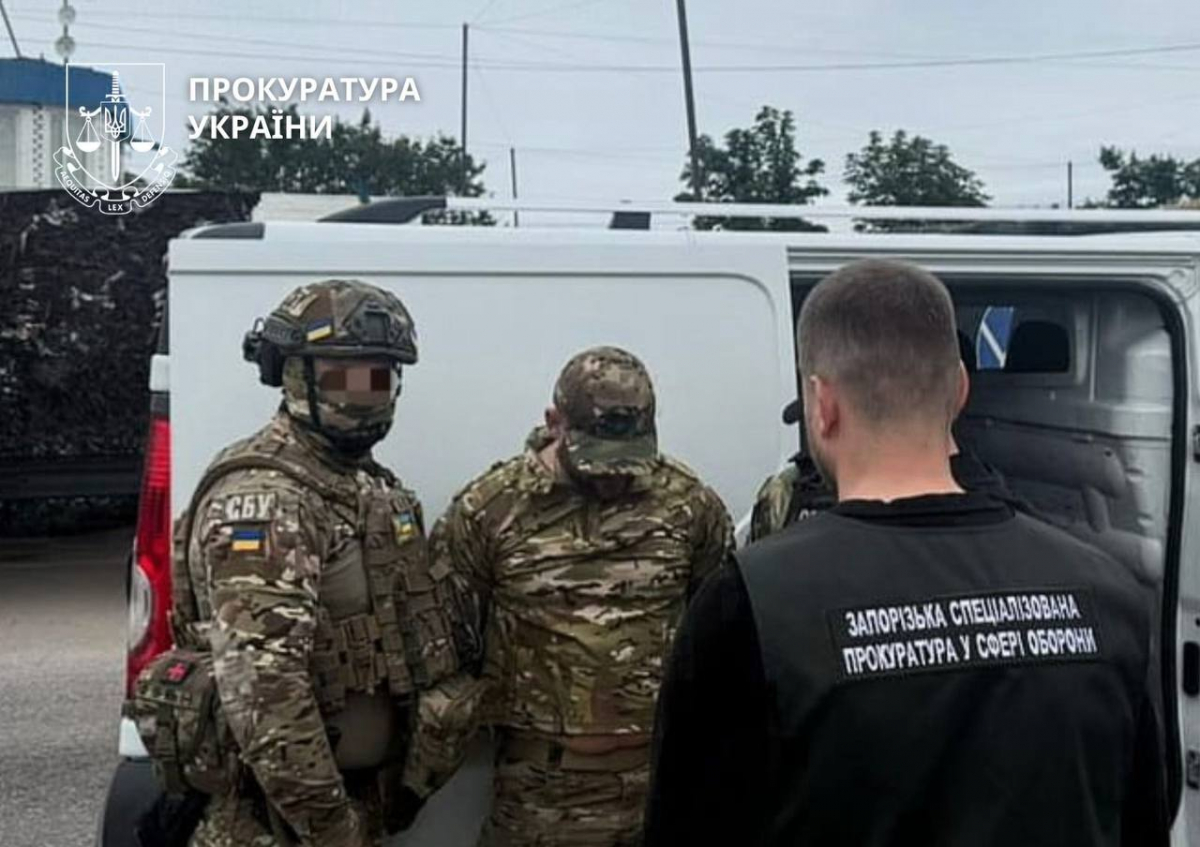 У Запорізькій області військовослужбовець ЗСУ обіцяв організувати втечу маршрут до Молдови