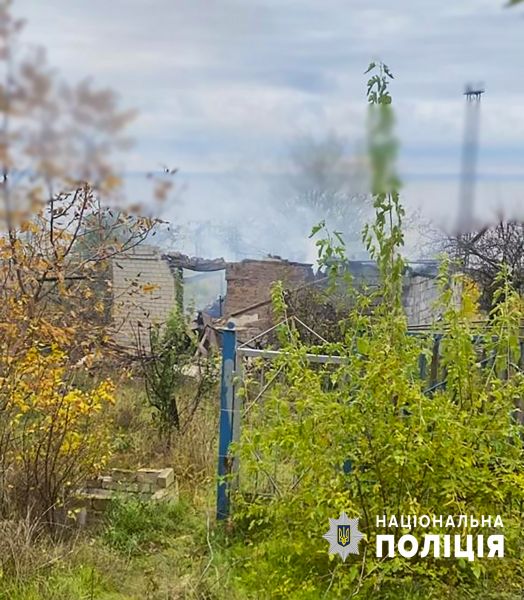 Поліція опублікувала наслідки чергових ворожих ударів по Запорізькій області