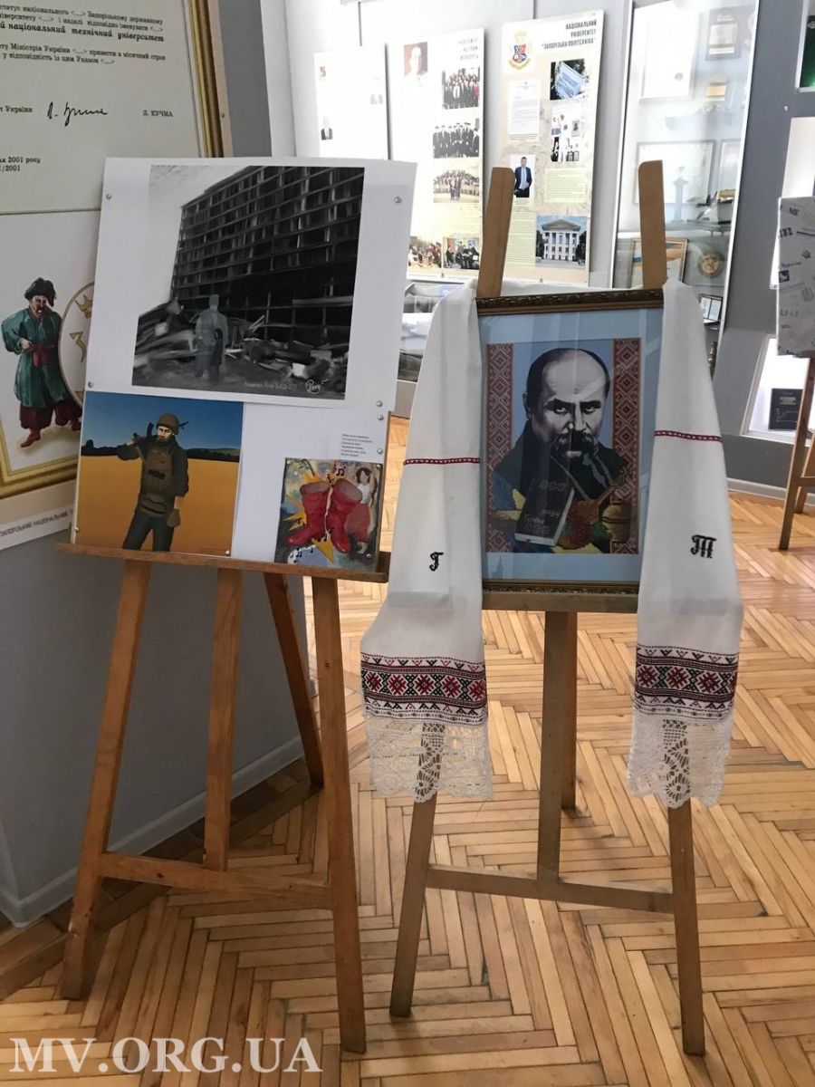  У музеї запорізького вишу відкрилася виставка, присвячена Тарасу Шевченку (фото)