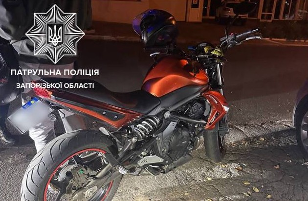 Ловлять порушників щодня - у Запоріжжі мотоциклісти їздять напідпитку та без прав