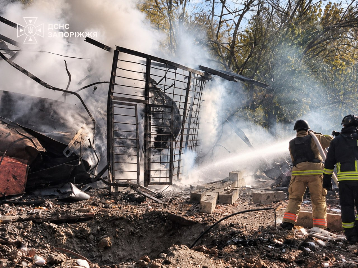 Запоріжжя та область під ударами: загинув чоловік, ще шестеро поранені (фото, відео)