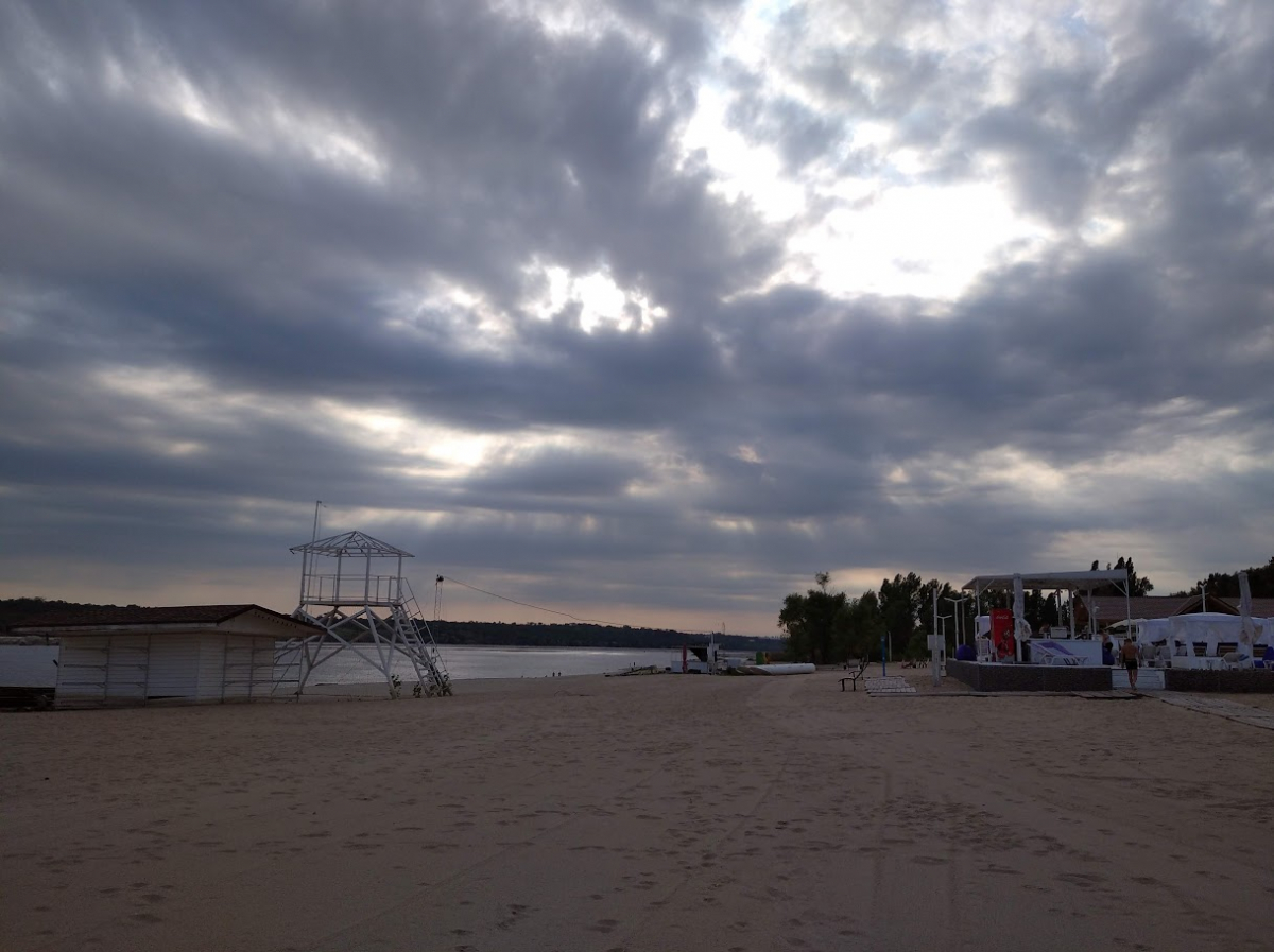 Пляж у Запоріжжі. Фото: Антоніна Фролова