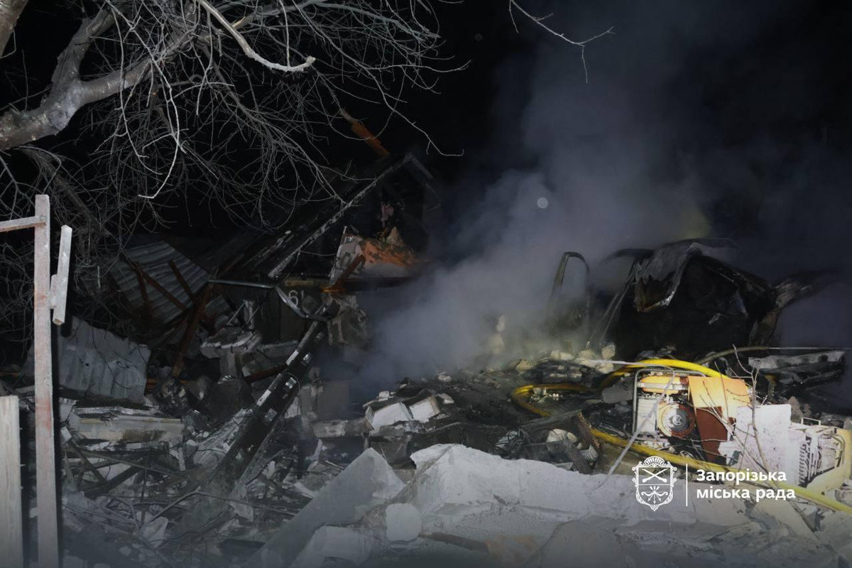У Запоріжжі підрахували масштаби руйнувань від російських атак у січні (фото)