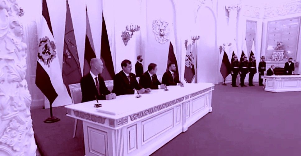 Президент росії оголосив про "приєднання" до рф окупованої території Запорізької області - відео