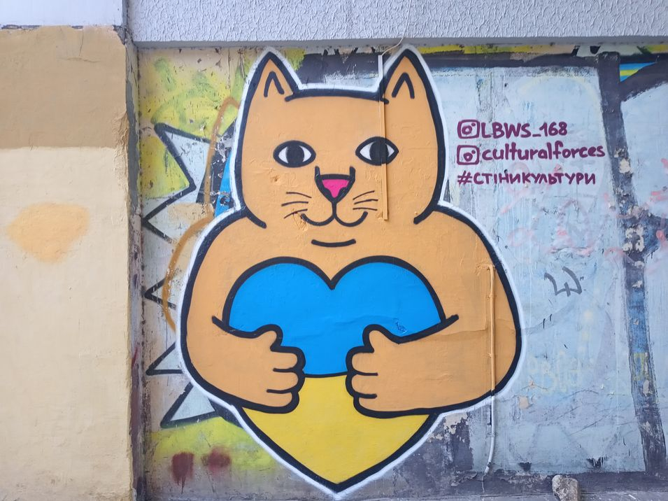 Муральна підтримка: розбираємося у запорізькому скандалі навколо котиків і графіті