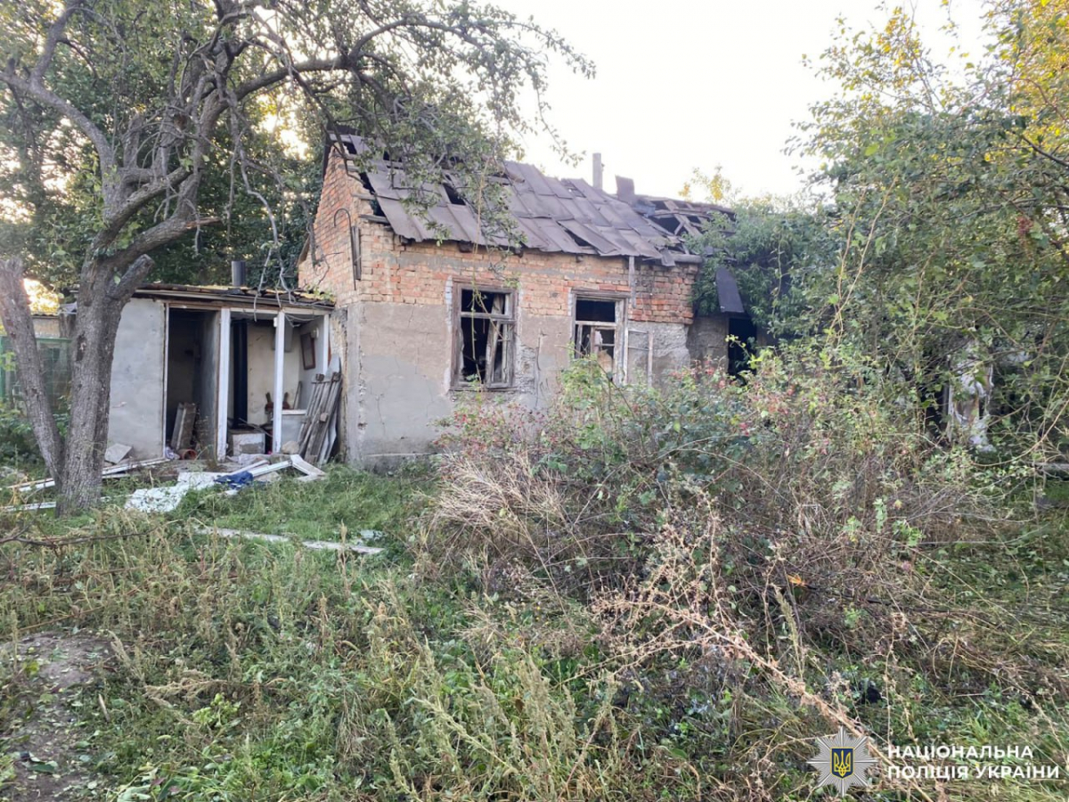 Атака дронів по Запорізькому району — внаслідок удару російського “шахеда” поранено чоловіка