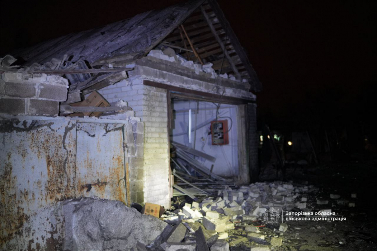 Росіяни вдарили двічі по Запоріжжю — внаслідок атаки безпілотників є постраждалий (фото, відео)