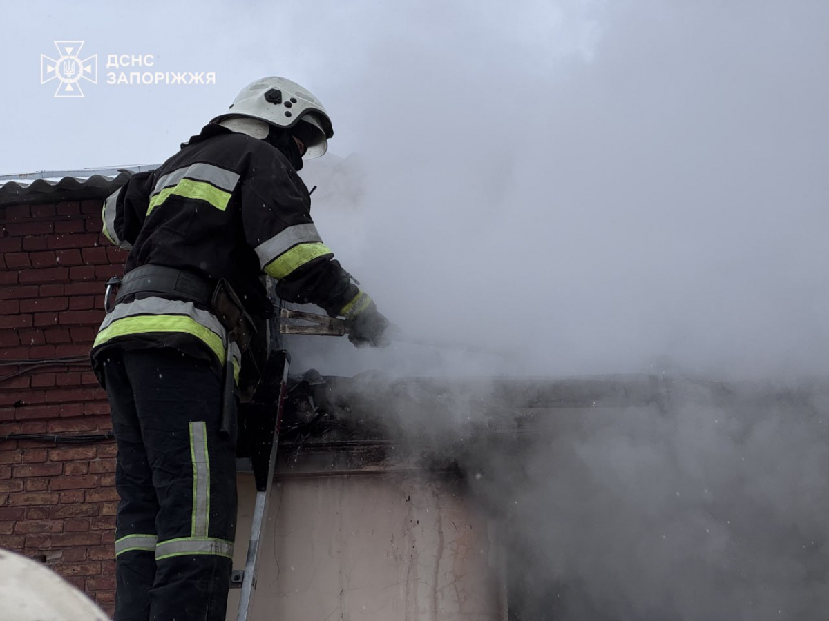 На приватному підприємстві в Запоріжжі спалахнула пожежа — що відомо (фото, відео)