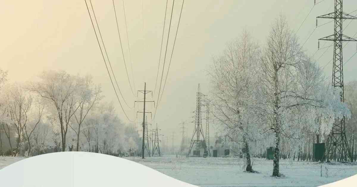 Сильний сніг і вітер - тисячі людей на Запоріжжі лишилися без світла через негоду