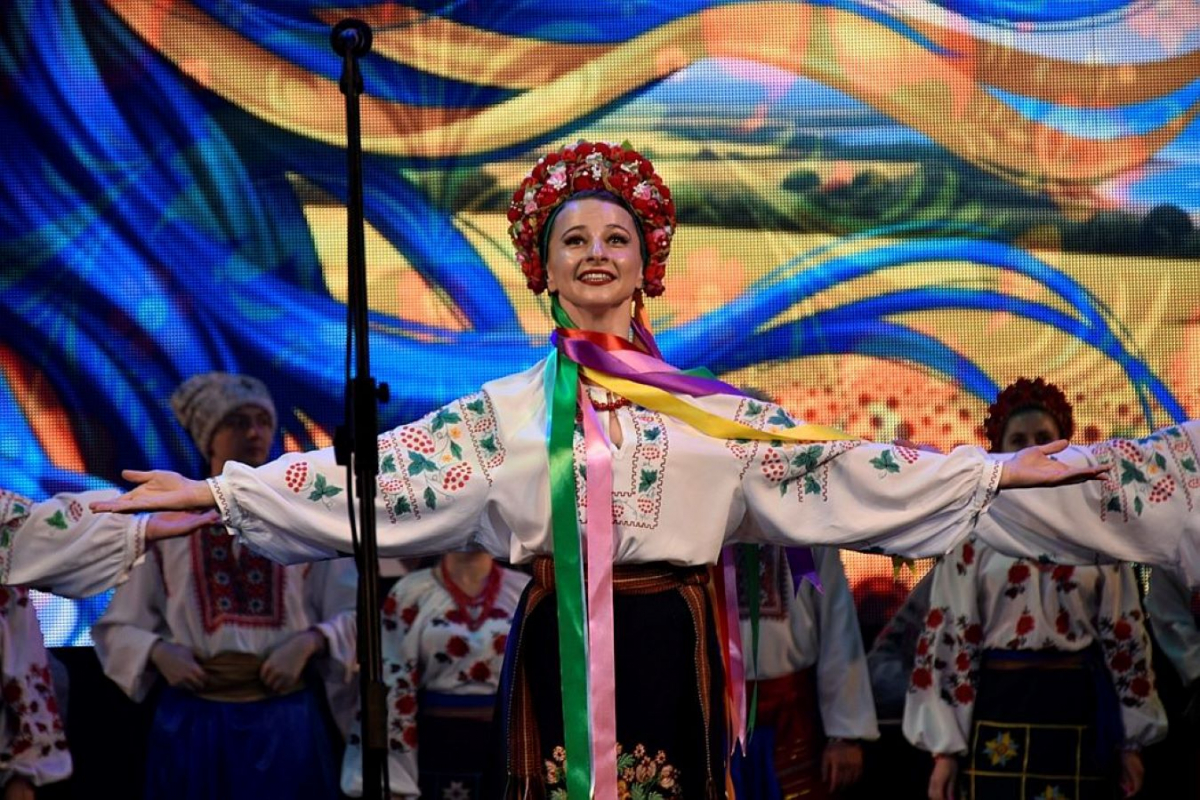 Ансамбль "Запорожці", фото Запорізької обласної філармонії