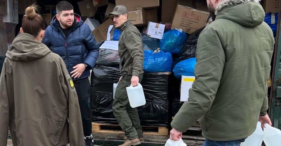 До Запоріжжя із західної України везуть більше 100 тонн гуманітарного вантажу