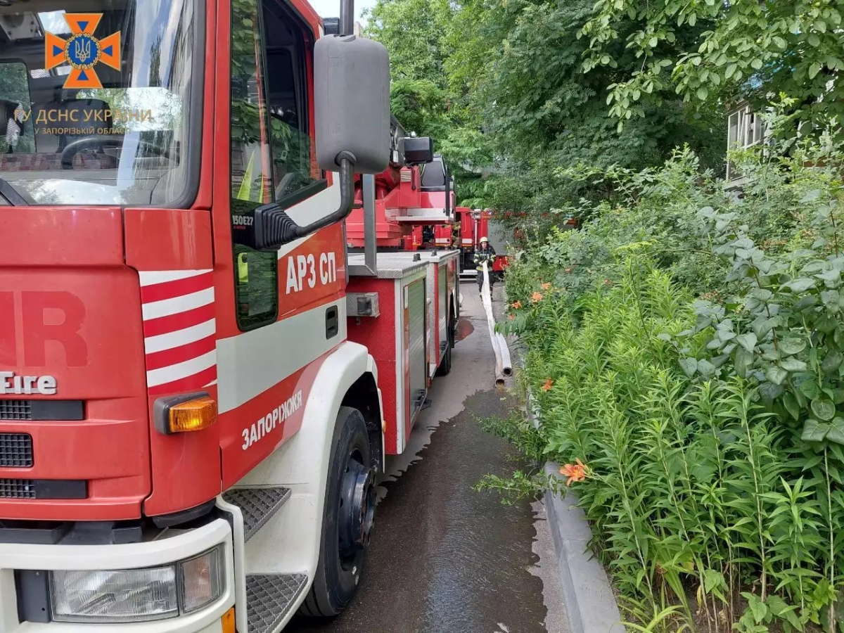 Через дитячі пустощі у Запоріжжі спалахнула багатоповерхівка