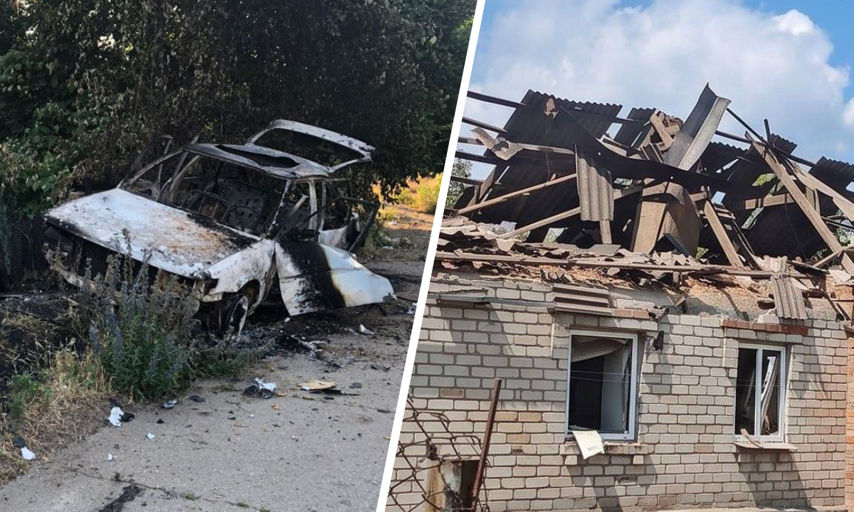 У Запорізькому районі троє людей зазнали поранень через удари російських дронів