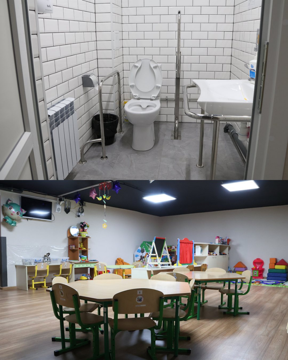 Навчання у безпеці: у Запоріжжі відремонтували ще шість укриттів у закладах освіти (фото)