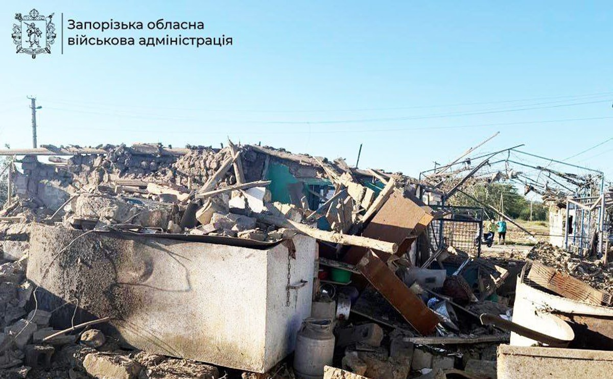 Російські дрони атакували Запорізький район - поранений чоловік, пошкоджені будинки та господарства