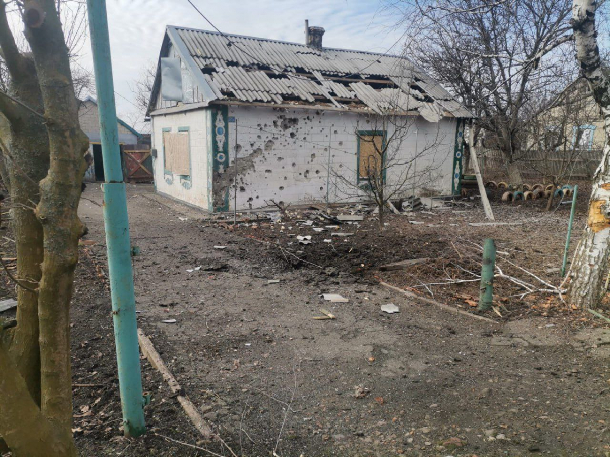 Поранені двоє людей - росіяни обстріляли з артилерії прифронтові села на Запоріжжі (фото)