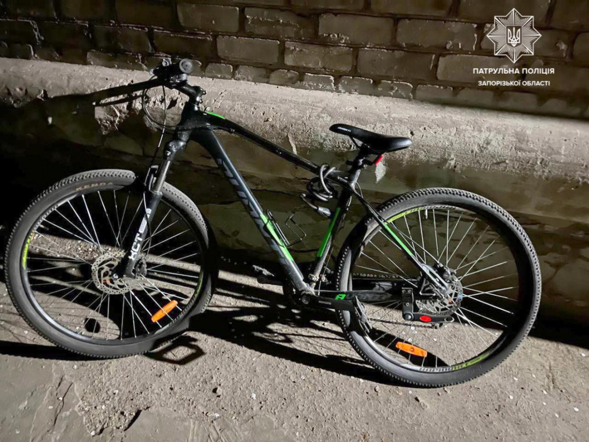 У Запоріжжі жінка наздоганяла крадія, який поцупив її велосипед