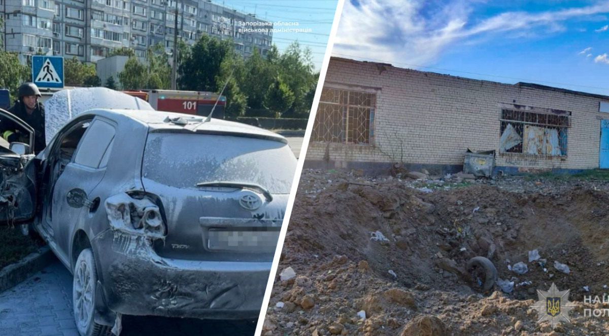 На Запоріжжі через удари КАБів і дронів загинула жінка, 12 людей поранені.