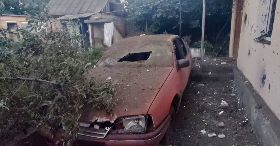 Російські військові з території Запорізької АЕС обстріляли житловий сектор Нікополя - фото