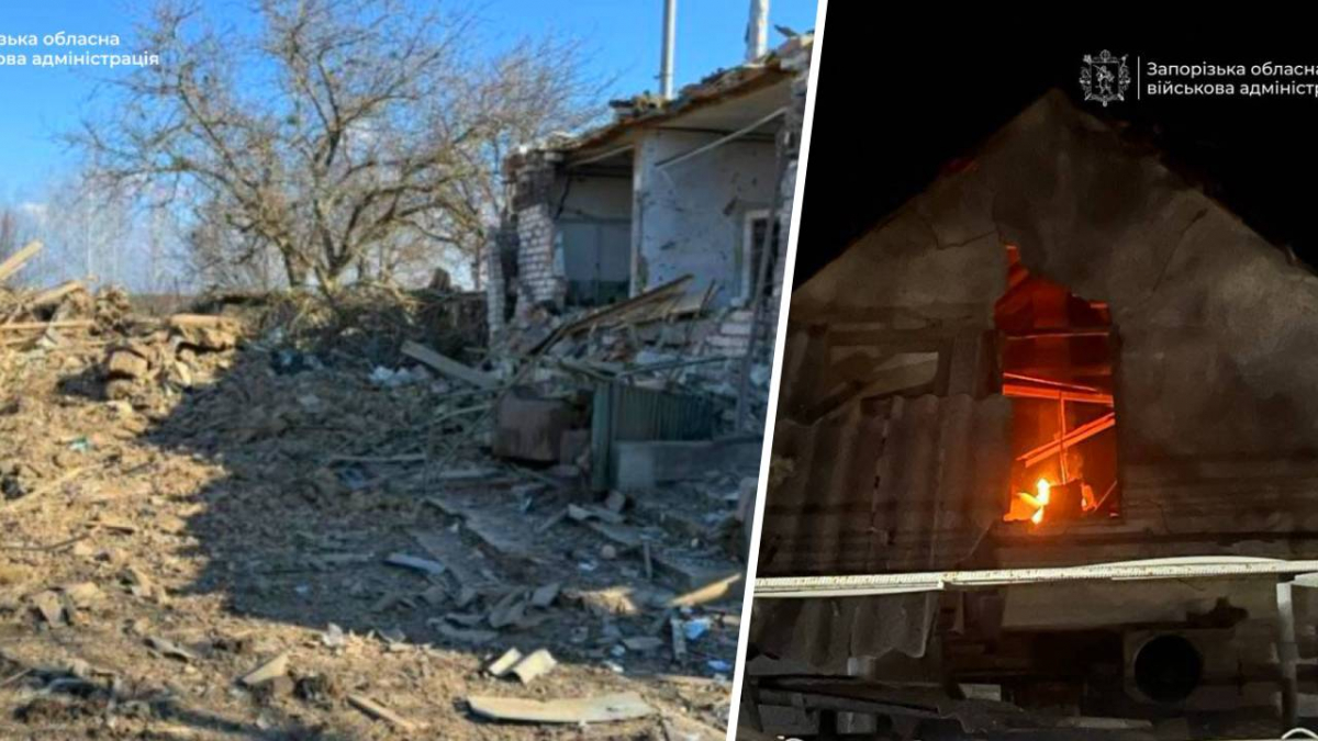 Наслідки ворожих атак по Запорізькій області 8 березня