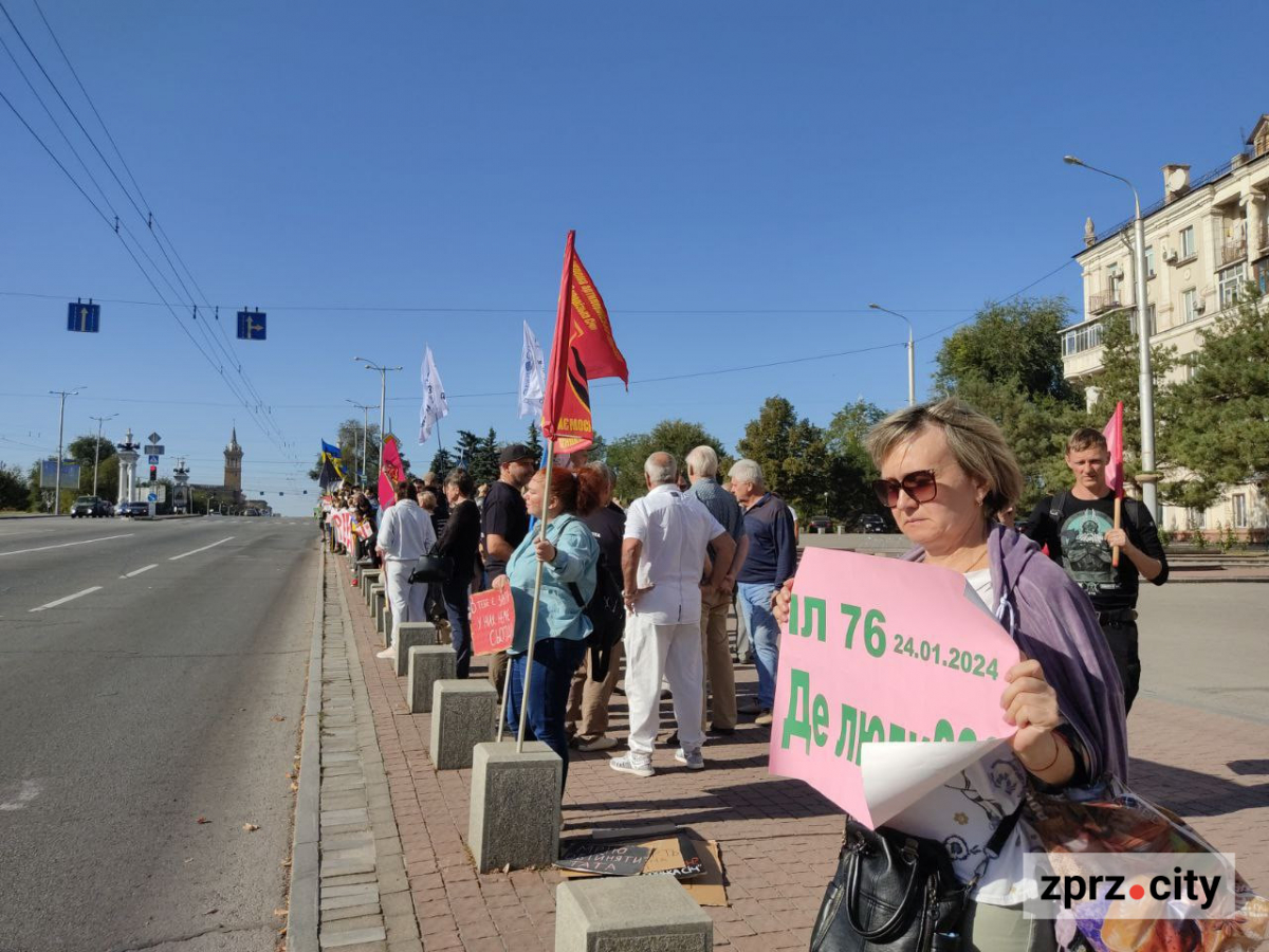 Бути їхнім голосом - у Запоріжжі відбулася акція на підтримку полонених захисників (фото)